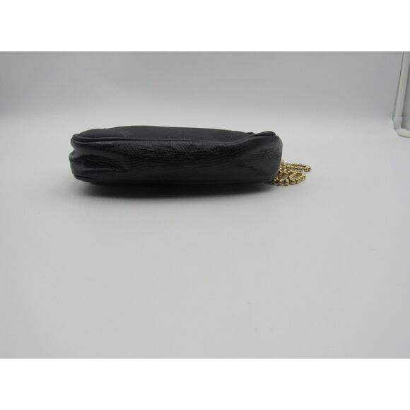 ✨ MCM Mini Crossbody Bag Black Canvas EUC - Picture 6 of 6